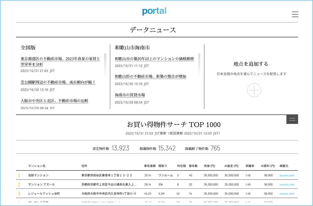 portal functions